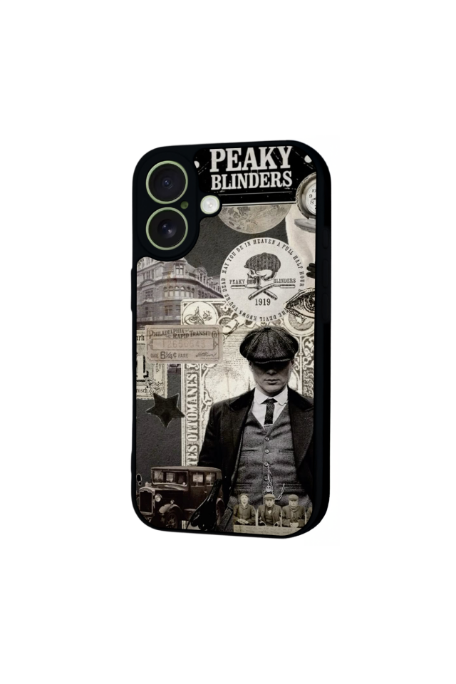 iPhone 17 Uyumlu Peaky Blinders Tasarımlı Glossy Premium Kılıf