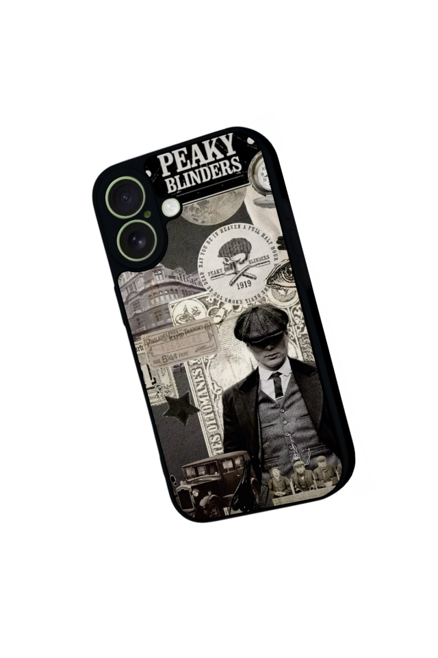 iPhone 17 Uyumlu Peaky Blinders Tasarımlı Glossy Premium Kılıf
