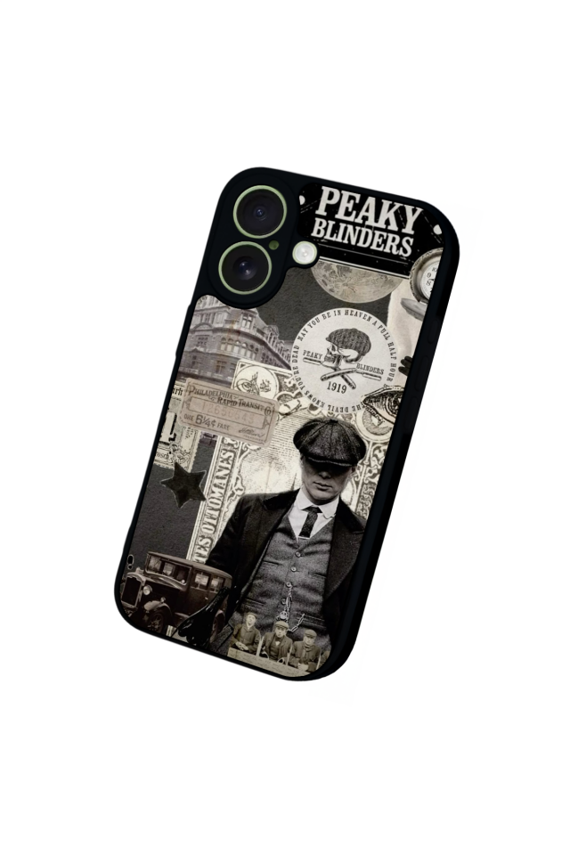 iPhone 17 Uyumlu Peaky Blinders Tasarımlı Glossy Premium Kılıf