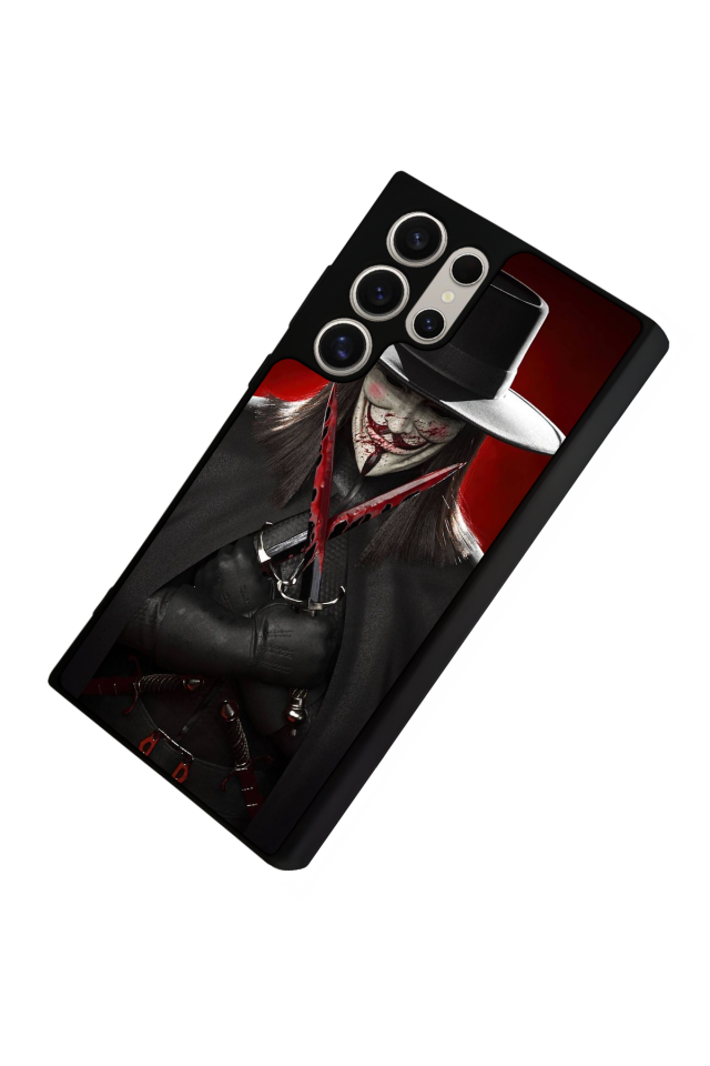 Samsung Galaxy S23 Ultra Uyumlu Vendetta Tasarımlı Glossy Premium Kılıf