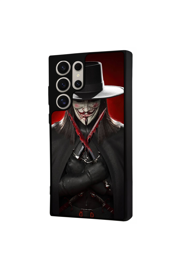 Samsung Galaxy S23 Ultra Uyumlu Vendetta Tasarımlı Glossy Premium Kılıf