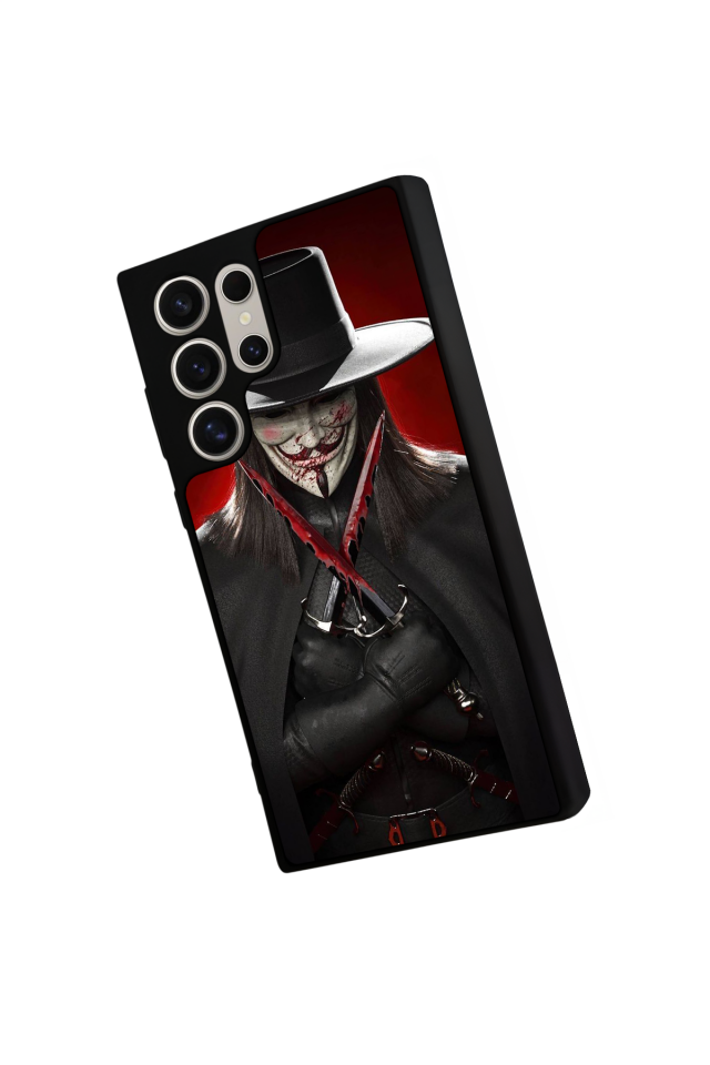 Samsung Galaxy S23 Ultra Uyumlu Vendetta Tasarımlı Glossy Premium Kılıf