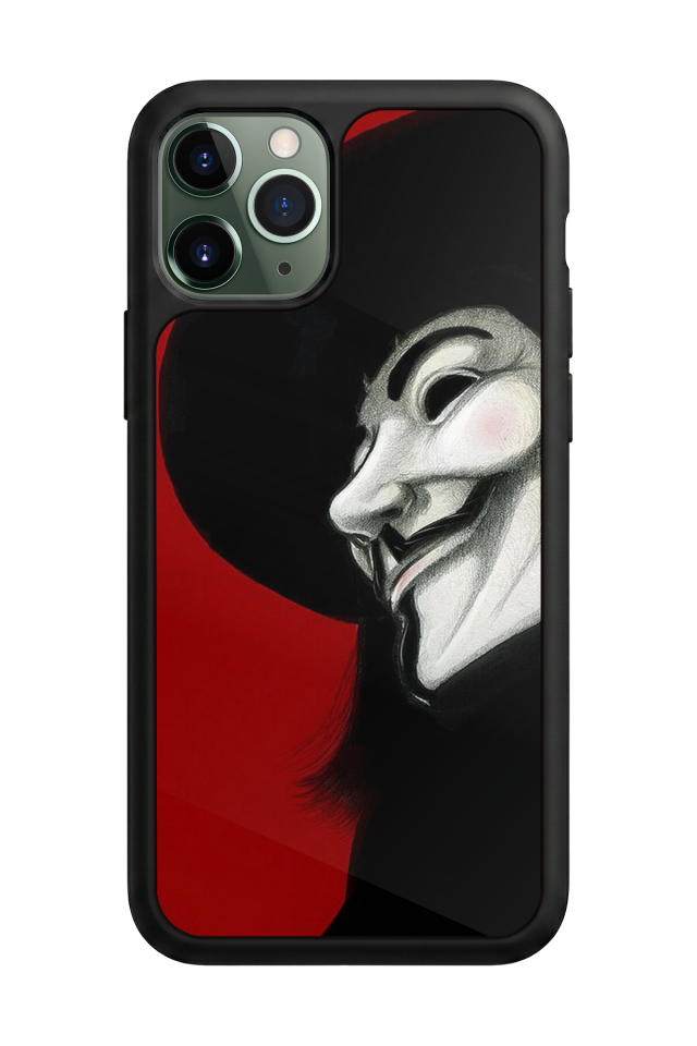 iPhone 11 Pro Uyumlu Vendetta Tasarımlı Glossy Premium Kılıf