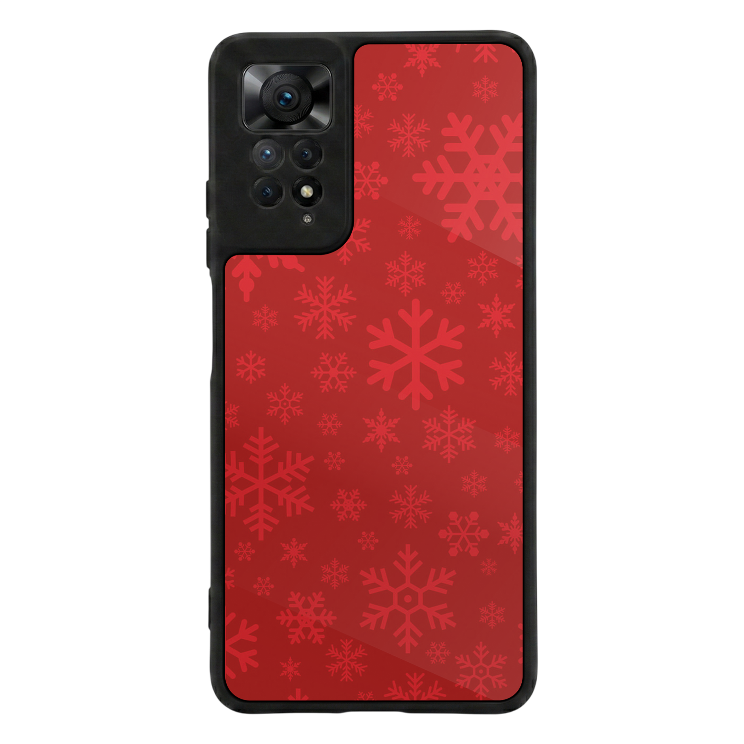 Xiaomi Redmi Note 12 Pro Uyumlu Yilbasi Christmas Tasarımlı Glossy Premium Kılıf