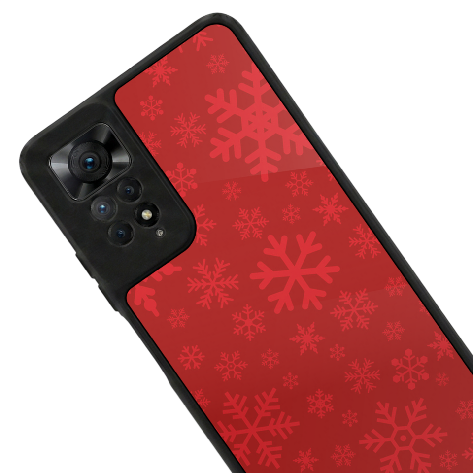 Xiaomi Redmi Note 12 Pro Uyumlu Yilbasi Christmas Tasarımlı Glossy Premium Kılıf