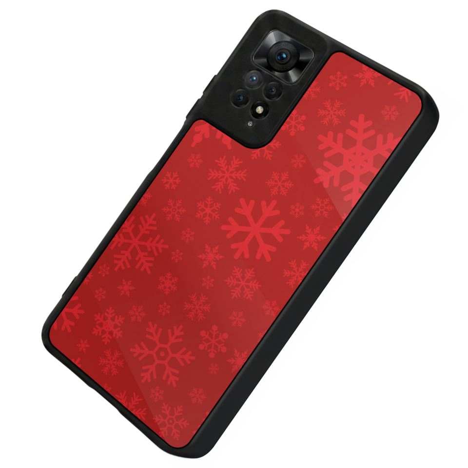 Xiaomi Redmi Note 12 Pro Uyumlu Yilbasi Christmas Tasarımlı Glossy Premium Kılıf