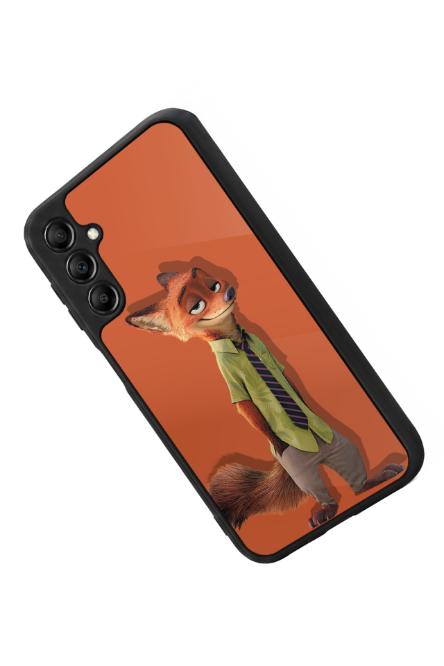 Samsung Galaxy A14 Uyumlu Zootropolis Tasarımlı Glossy Premium Kılıf