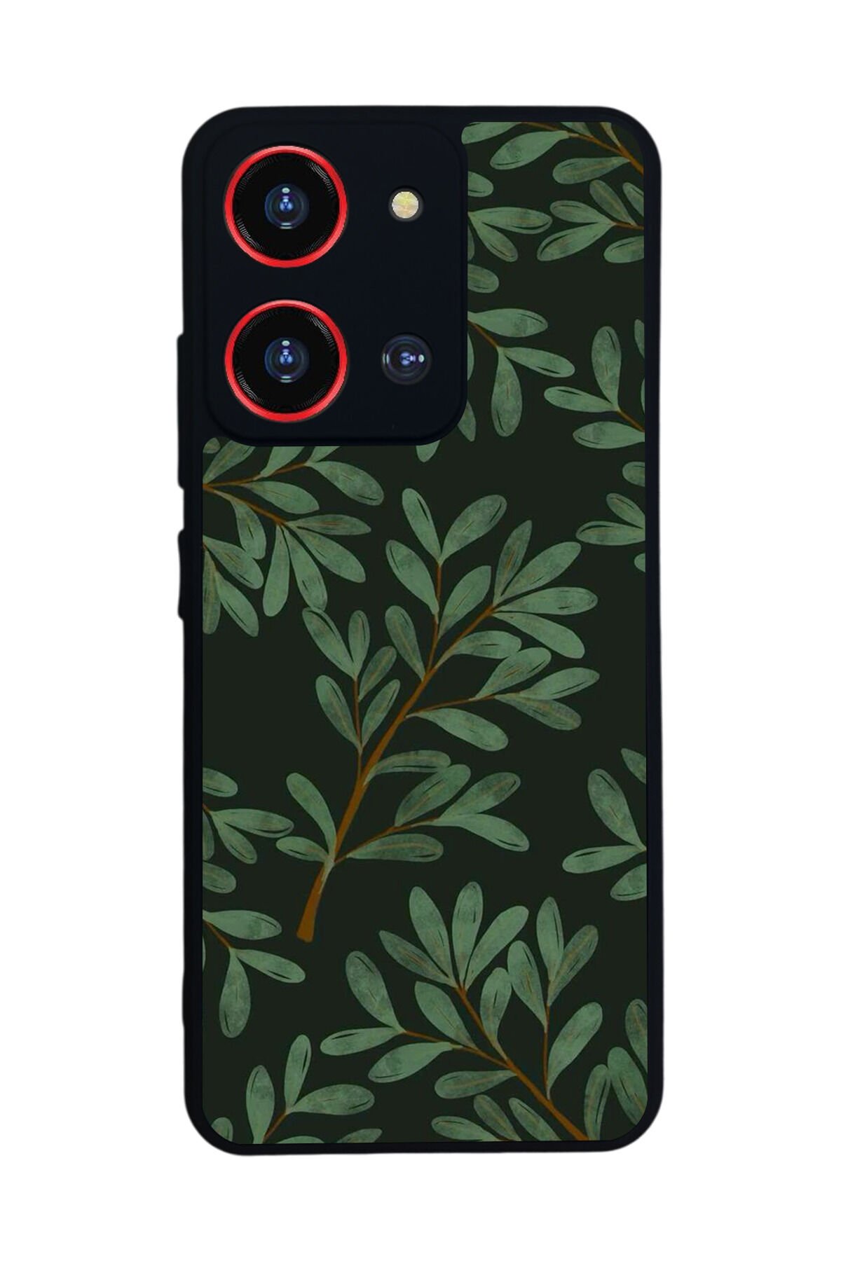 Reeder S19 Max Pro S 108MP Uyumlu Botanik Tasarımlı Glossy Premium Kılıf