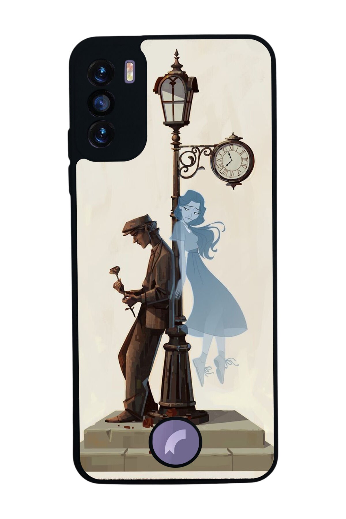 Reeder S19 Max Pro S Uyumlu Kalp Love Tasarımlı Glossy Premium Kılıf