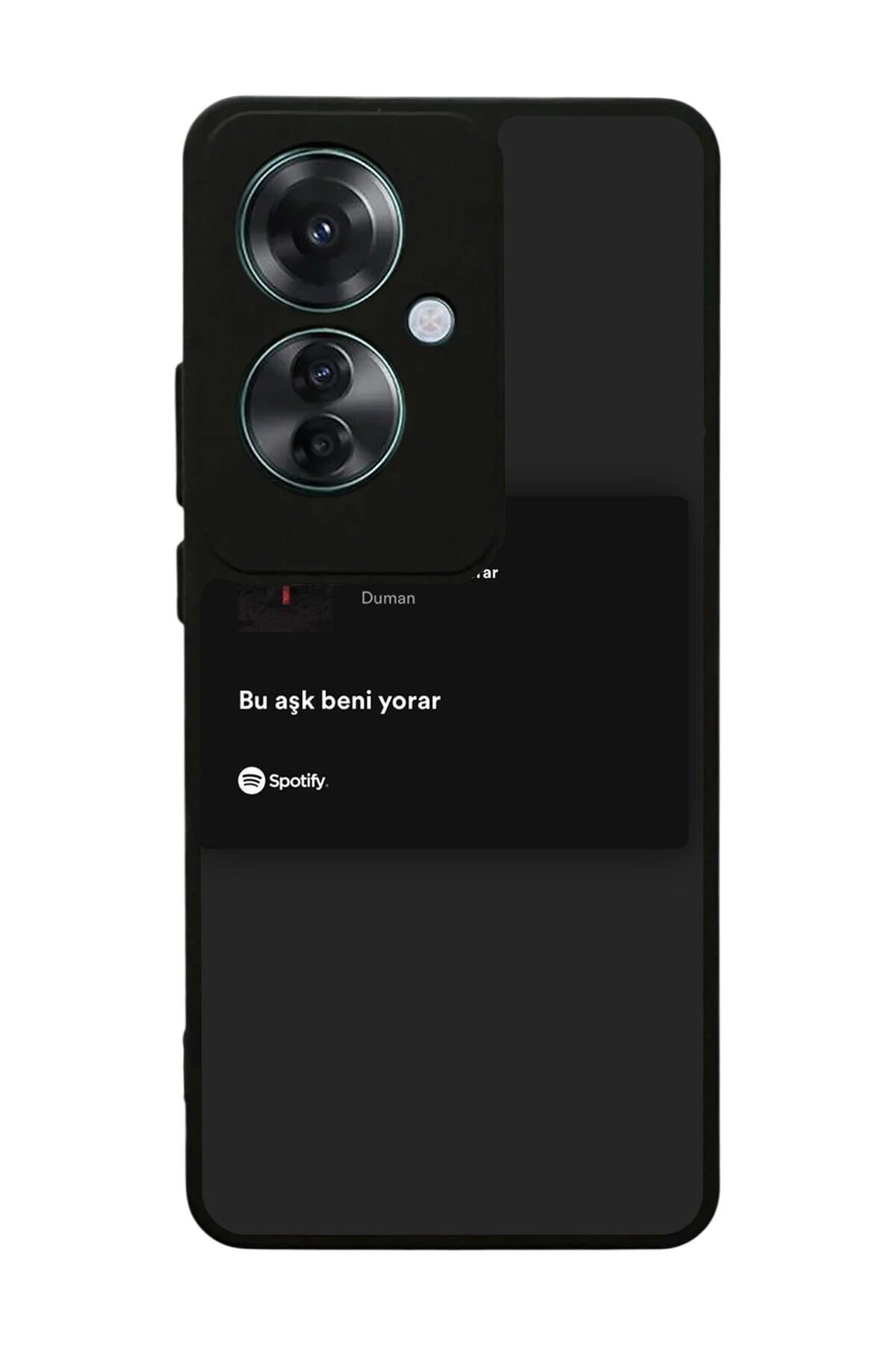 Oppo Reno 11F Uyumlu Sarki Sozleri Tasarımlı Glossy Premium Kılıf