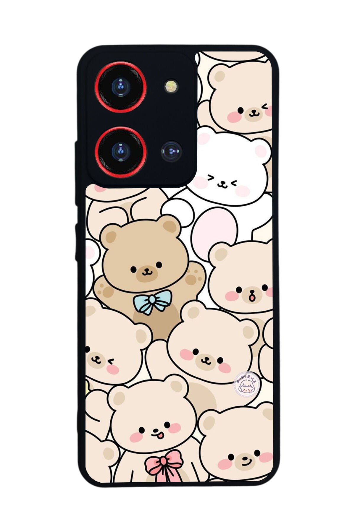 Reeder S19 Max Pro S ZOOM Uyumlu Ayı Tasarımlı Glossy Premium Kılıf