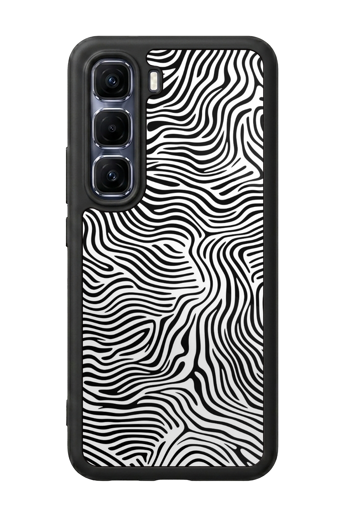 Infinix Hot 60 Pro Plus Uyumlu Çizgi Sanatı Tasarımlı Glossy Premium Kılıf