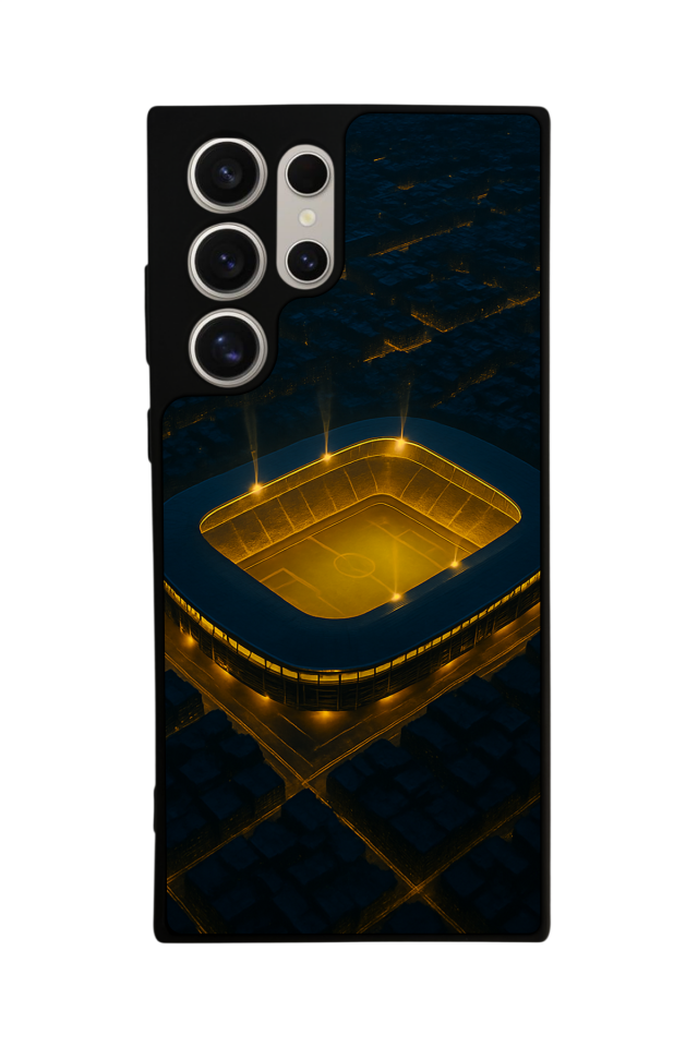 Samsung Galaxy S23 Ultra Uyumlu Fenerbahce Tasarımlı Glossy Premium Kılıf