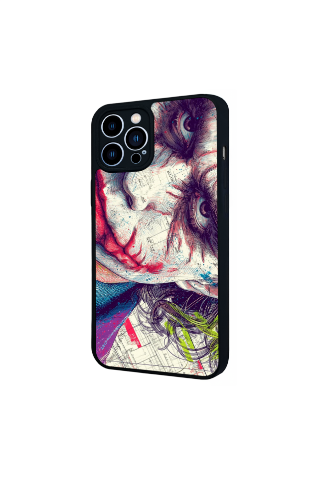 iPhone 13 Pro Max Uyumlu Joker Tasarımlı Glossy Premium Kılıf