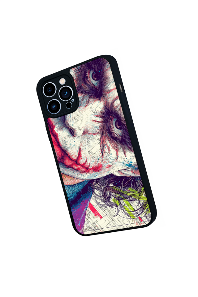 iPhone 13 Pro Max Uyumlu Joker Tasarımlı Glossy Premium Kılıf