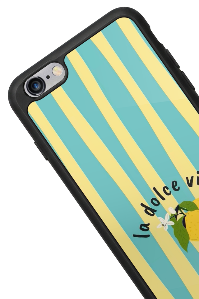 iPhone 6s Plus Uyumlu Limon Tasarımlı Glossy Premium Kılıf