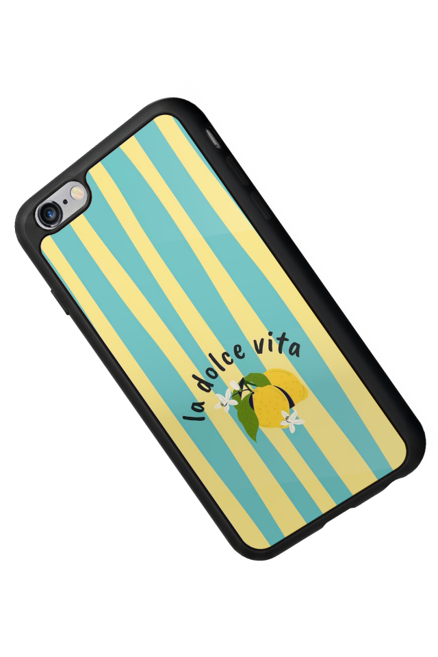 iPhone 6s Plus Uyumlu Limon Tasarımlı Glossy Premium Kılıf