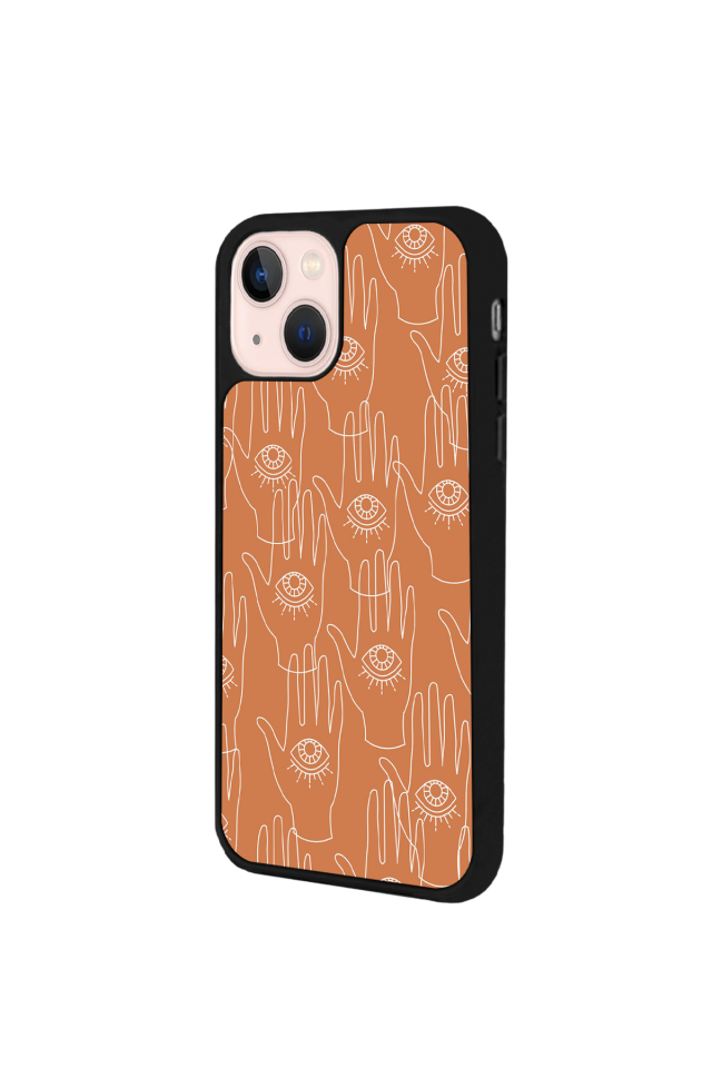 iPhone 15 Plus Uyumlu Line Art Tasarımlı Glossy Premium Kılıf