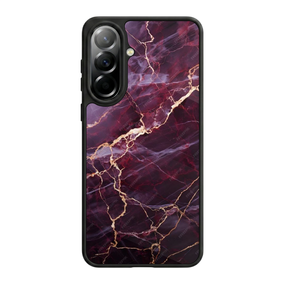 Samsung Galaxy A57 Uyumlu Mermer Marble Tasarımlı Glossy Premium Kılıf