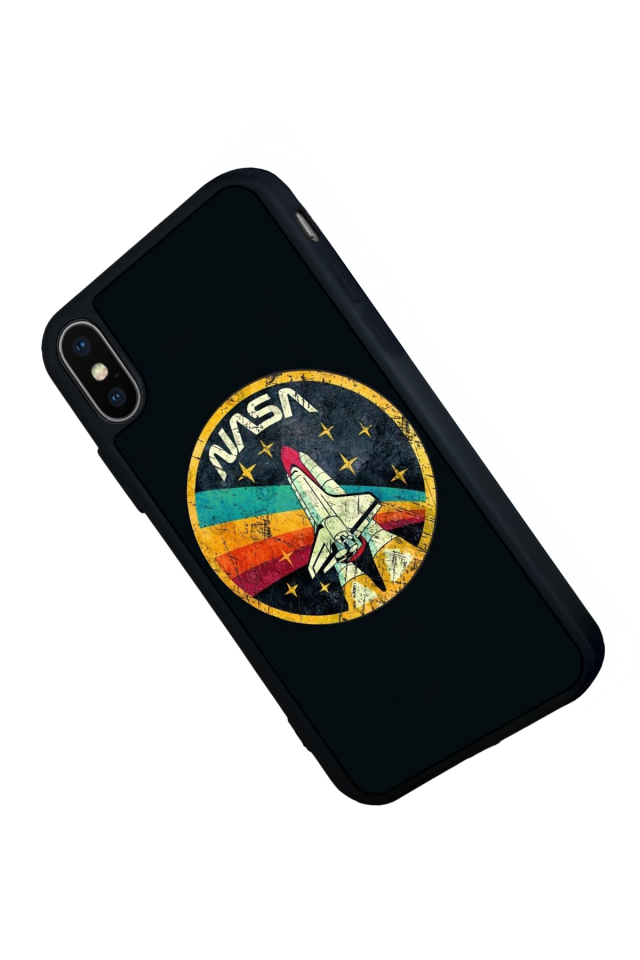 iPhone XS Max Uyumlu Nasa Tasarımlı Glossy Premium Kılıf