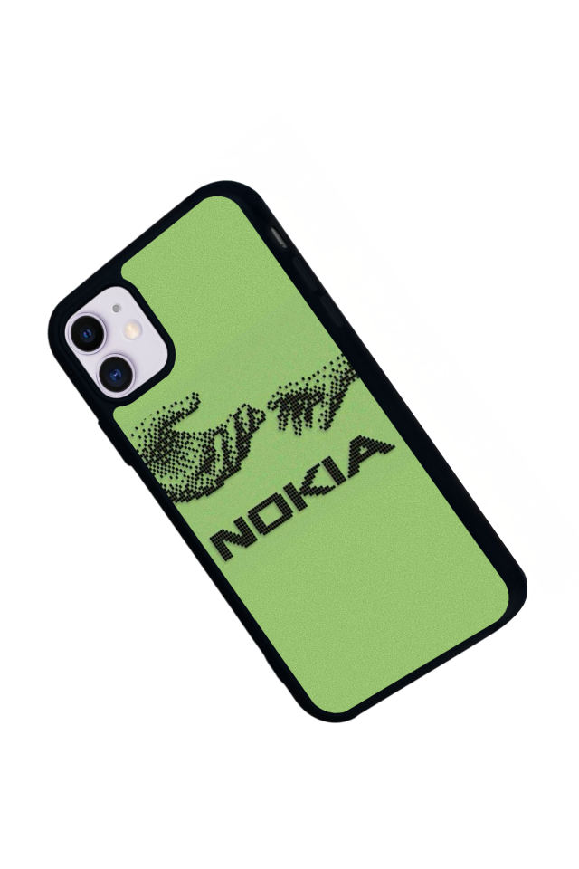 iPhone 11 Uyumlu Nokia Tasarımlı Glossy Premium Kılıf