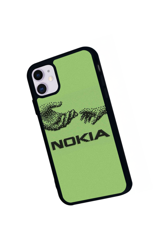 iPhone 11 Uyumlu Nokia Tasarımlı Glossy Premium Kılıf