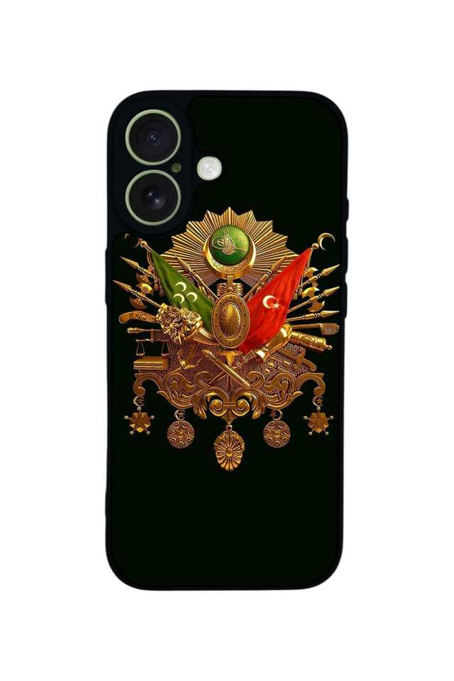 iPhone 17 Uyumlu Osmanli Tugrasi Tasarımlı Glossy Premium Kılıf