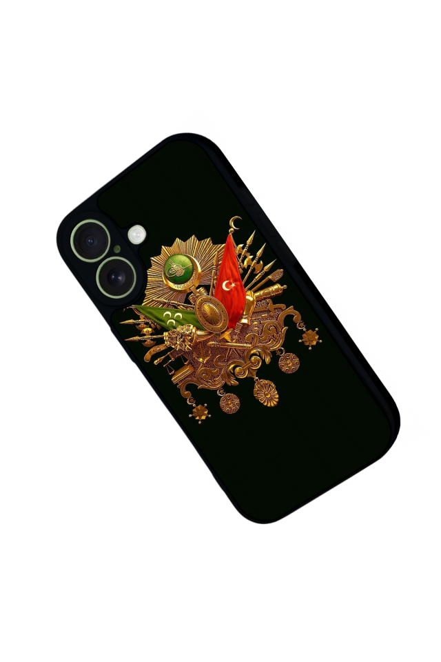 iPhone 17 Uyumlu Osmanli Tugrasi Tasarımlı Glossy Premium Kılıf