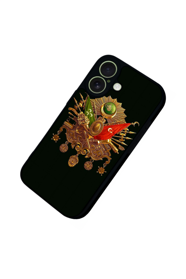 iPhone 17 Uyumlu Osmanli Tugrasi Tasarımlı Glossy Premium Kılıf