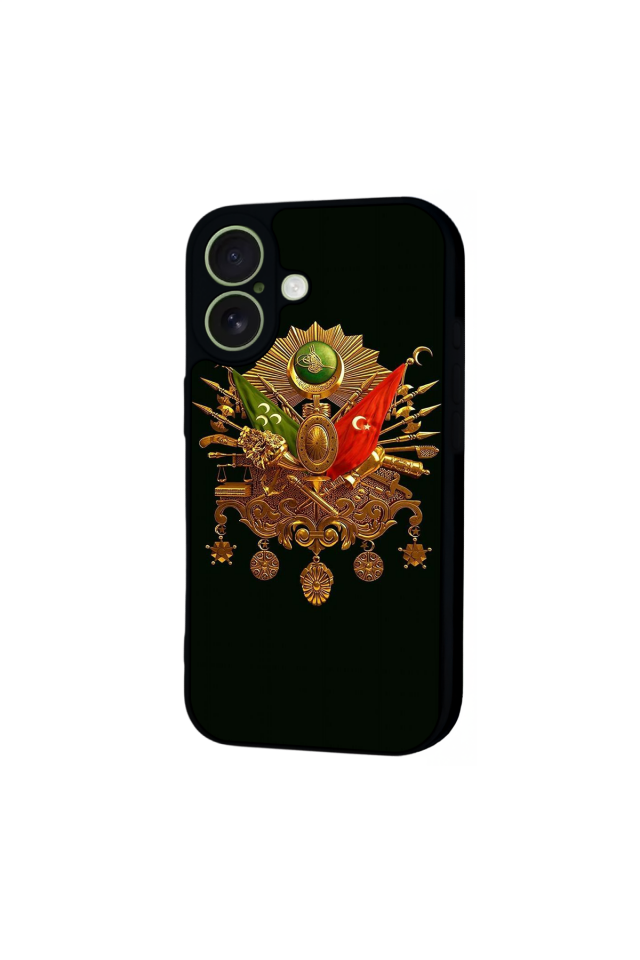 iPhone 17 Uyumlu Osmanli Tugrasi Tasarımlı Glossy Premium Kılıf