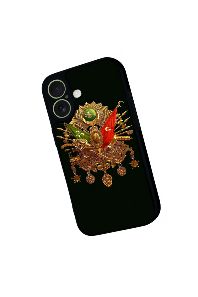 iPhone 17 Uyumlu Osmanli Tugrasi Tasarımlı Glossy Premium Kılıf