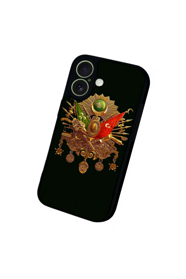 iPhone 17 Uyumlu Osmanli Tugrasi Tasarımlı Glossy Premium Kılıf