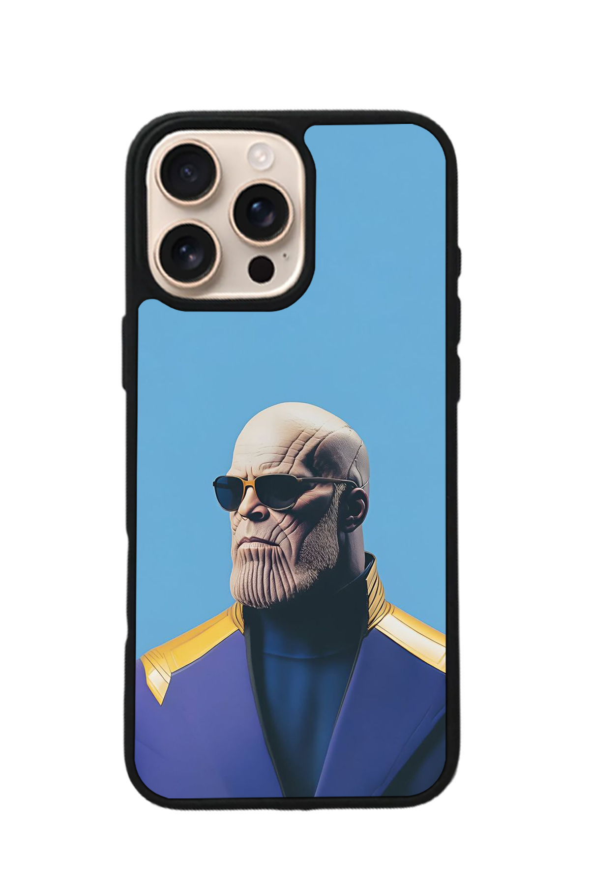 iPhone 16 Pro Max Uyumlu Thanos Tasarımlı Glossy Premium Kılıf