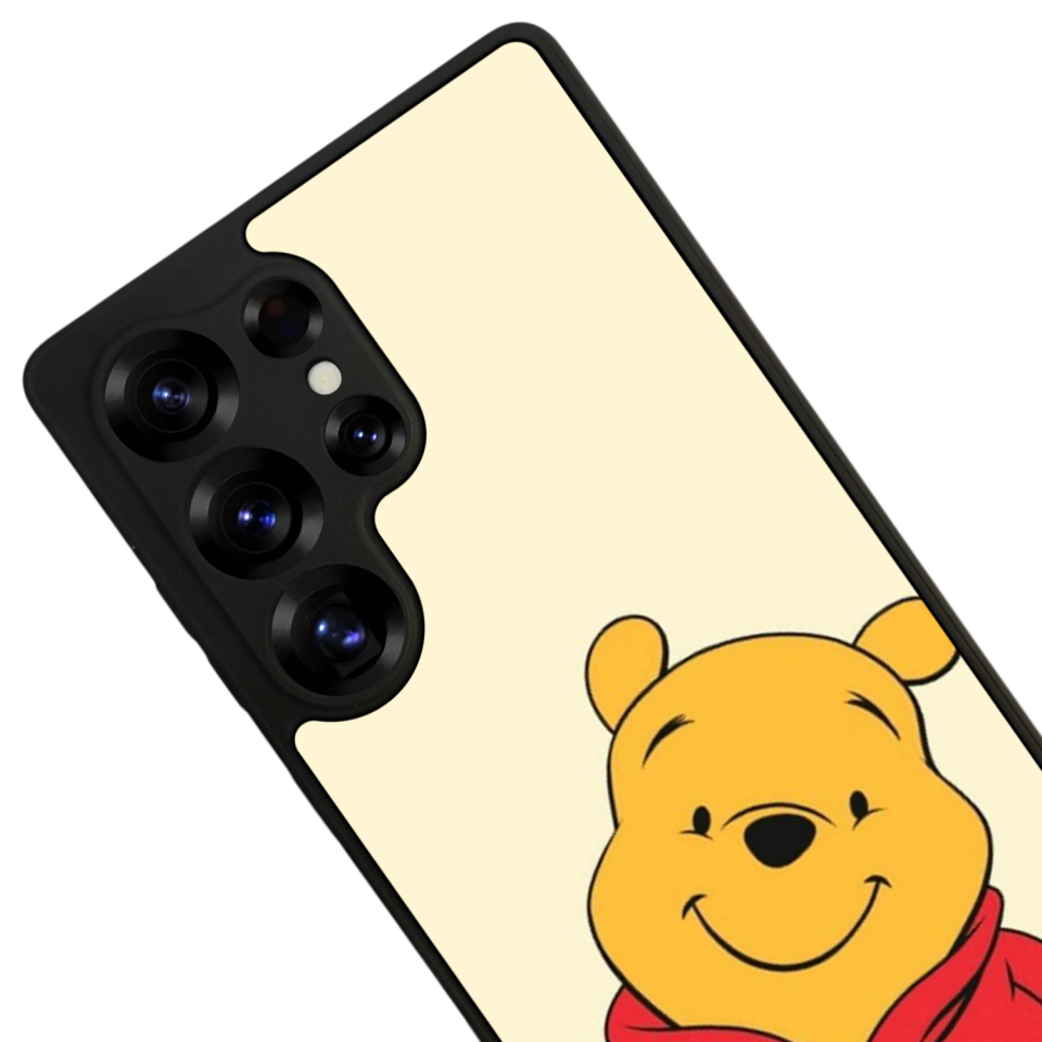 Samsung Galaxy S25 Ultra Uyumlu Winnie Tasarımlı Glossy Premium Kılıf