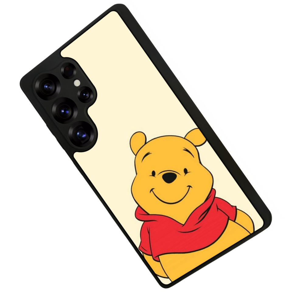 Samsung Galaxy S25 Ultra Uyumlu Winnie Tasarımlı Glossy Premium Kılıf