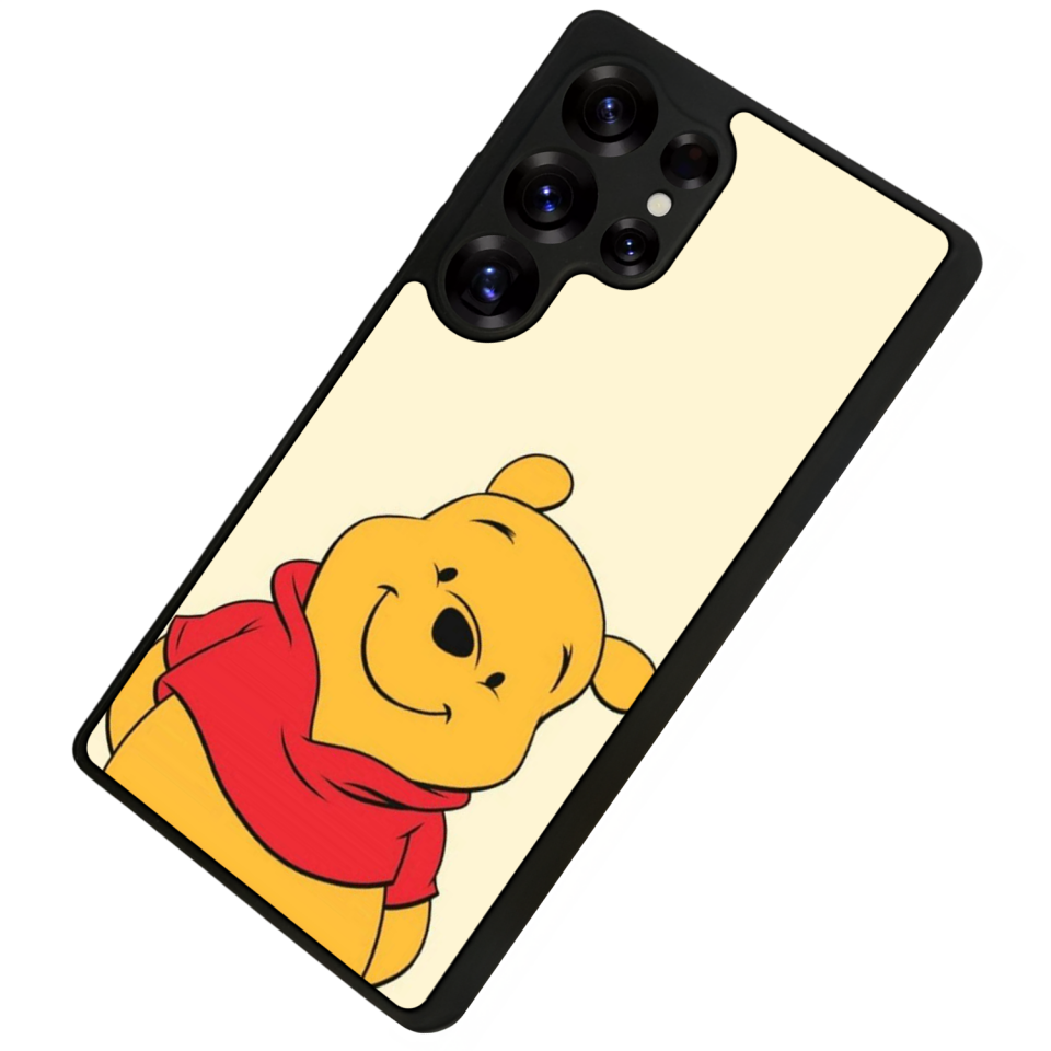 Samsung Galaxy S25 Ultra Uyumlu Winnie Tasarımlı Glossy Premium Kılıf