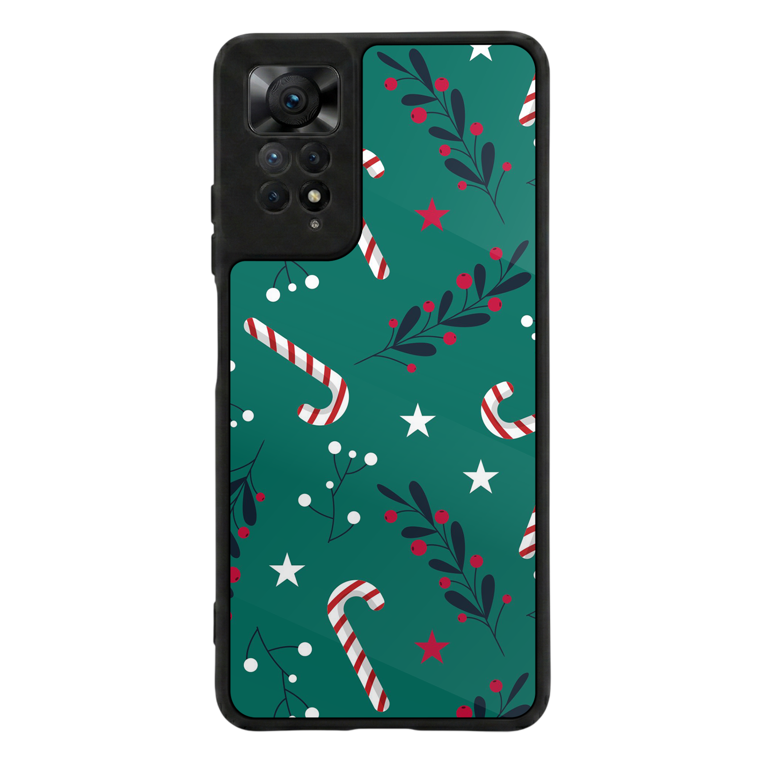 Xiaomi Redmi Note 12 Pro Uyumlu Yilbasi Christmas Tasarımlı Glossy Premium Kılıf