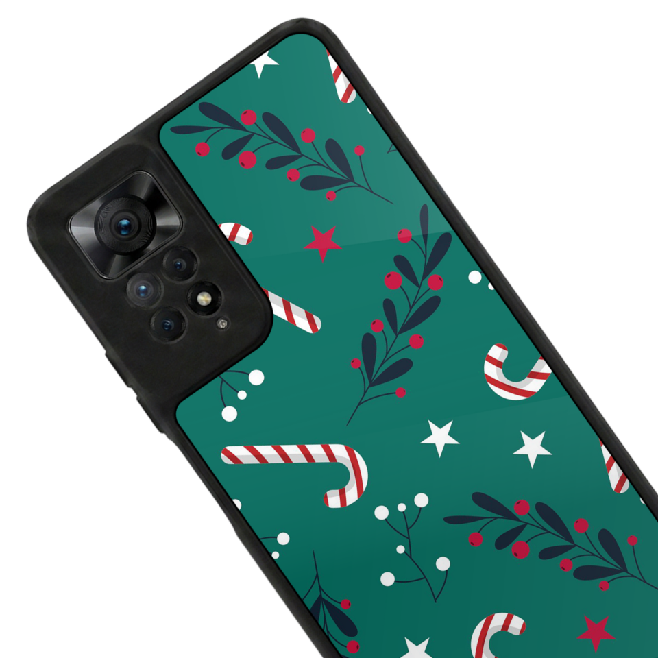 Xiaomi Redmi Note 12 Pro Uyumlu Yilbasi Christmas Tasarımlı Glossy Premium Kılıf