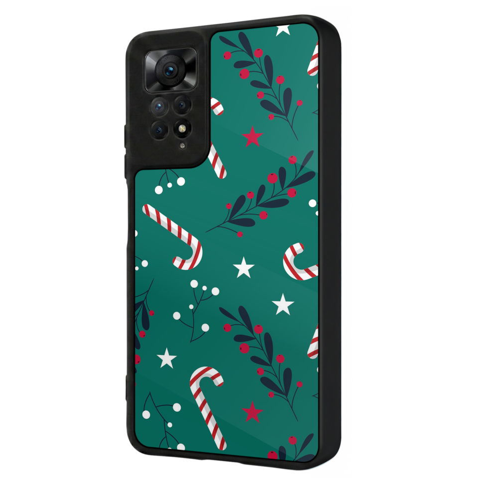 Xiaomi Redmi Note 12 Pro Uyumlu Yilbasi Christmas Tasarımlı Glossy Premium Kılıf