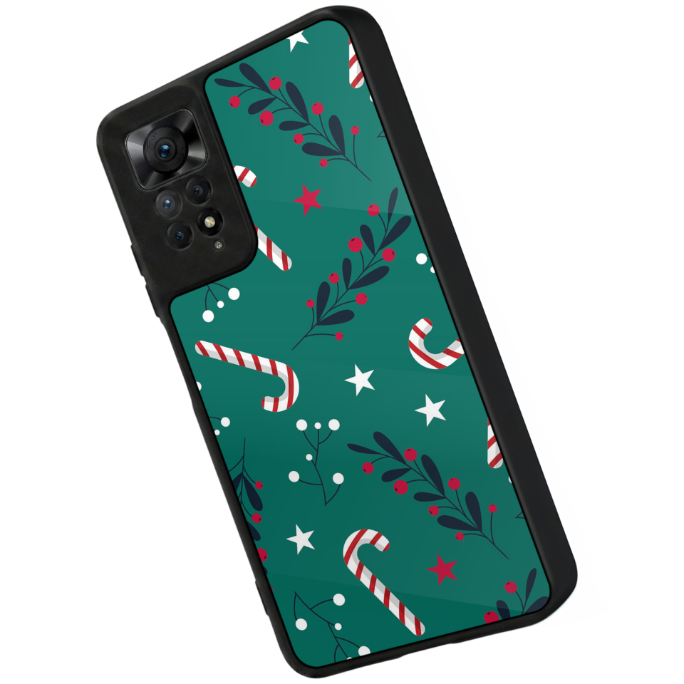 Xiaomi Redmi Note 12 Pro Uyumlu Yilbasi Christmas Tasarımlı Glossy Premium Kılıf