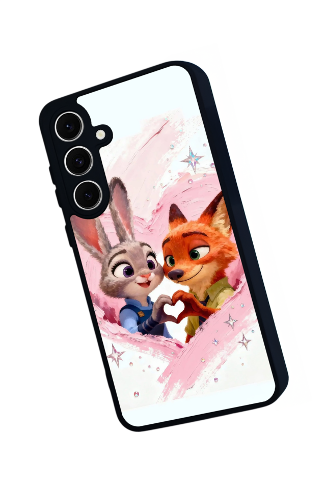 Samsung Galaxy S24 FE Uyumlu T-ReSamsung Galaxy S24 FE Tasarımlı Glossy Premium Kılıf