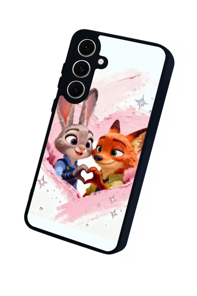 Samsung Galaxy S24 FE Uyumlu T-ReSamsung Galaxy S24 FE Tasarımlı Glossy Premium Kılıf