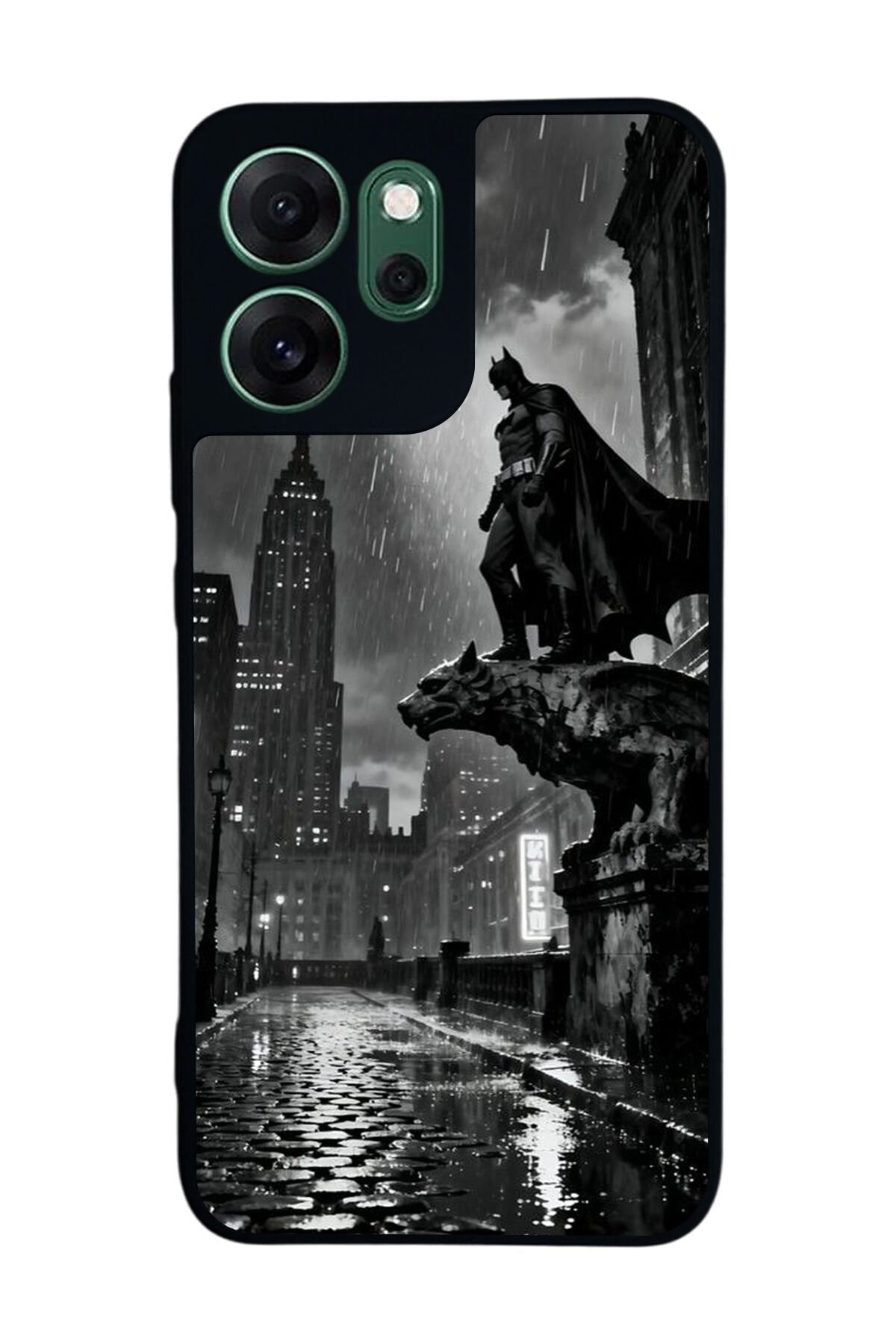Oppo Reno 14F Uyumlu Batman Tasarımlı Glossy Premium Kılıf