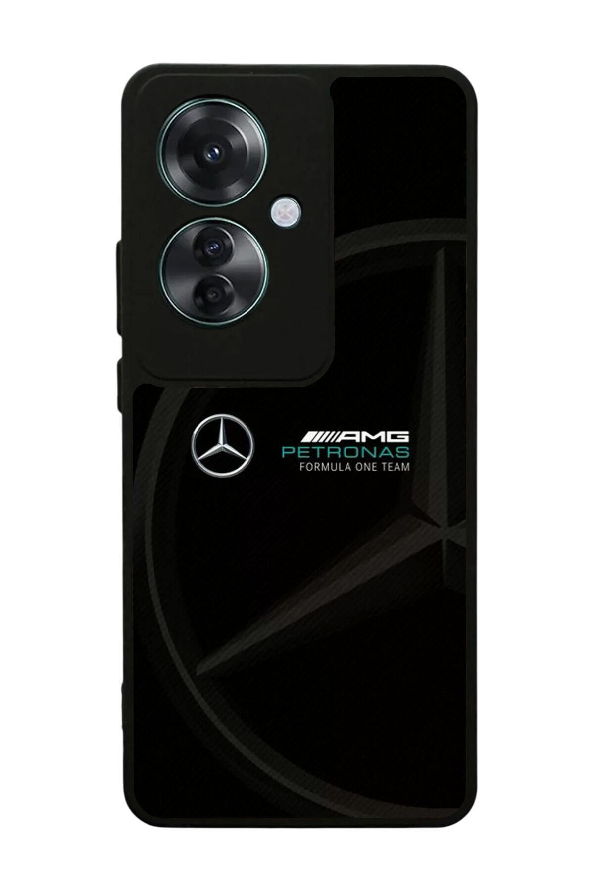 Oppo Reno 11F Uyumlu Mercedes Tasarımlı Glossy Premium Kılıf