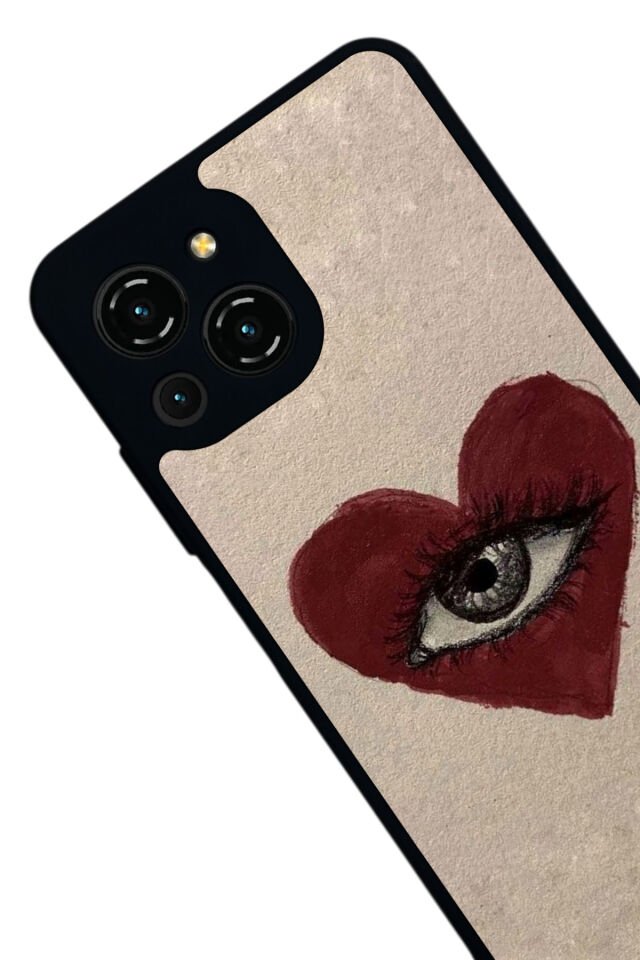 Reeder S23 Pro Max Uyumlu Kalp Love Tasarımlı Glossy Premium Kılıf