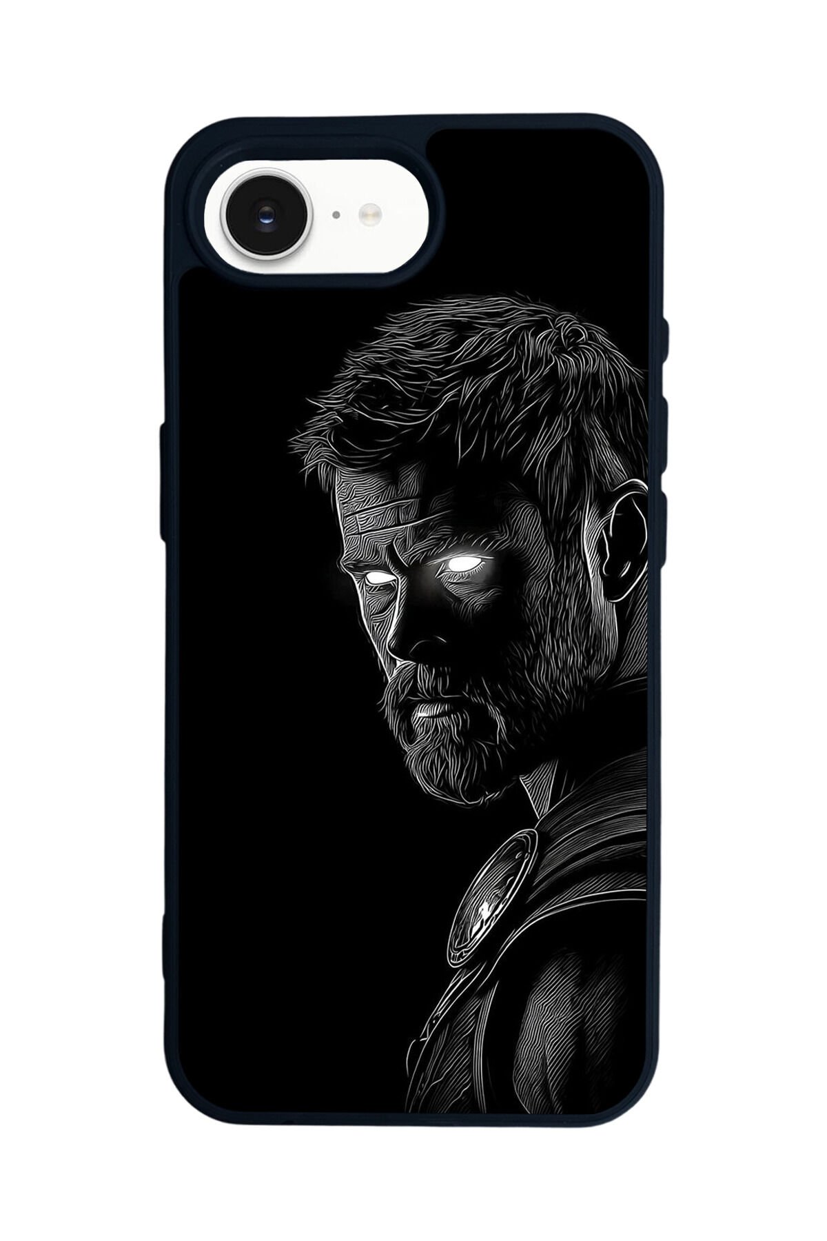 iPhone 16E Uyumlu Thor Tasarımlı Glossy Premium Kılıf