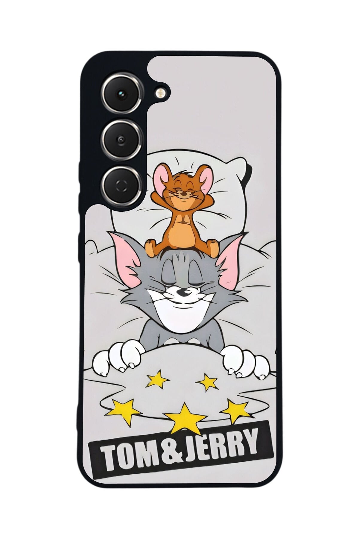 Tecno Spark 40 Pro Uyumlu Tom And Jerry Tasarımlı Glossy Premium Kılıf
