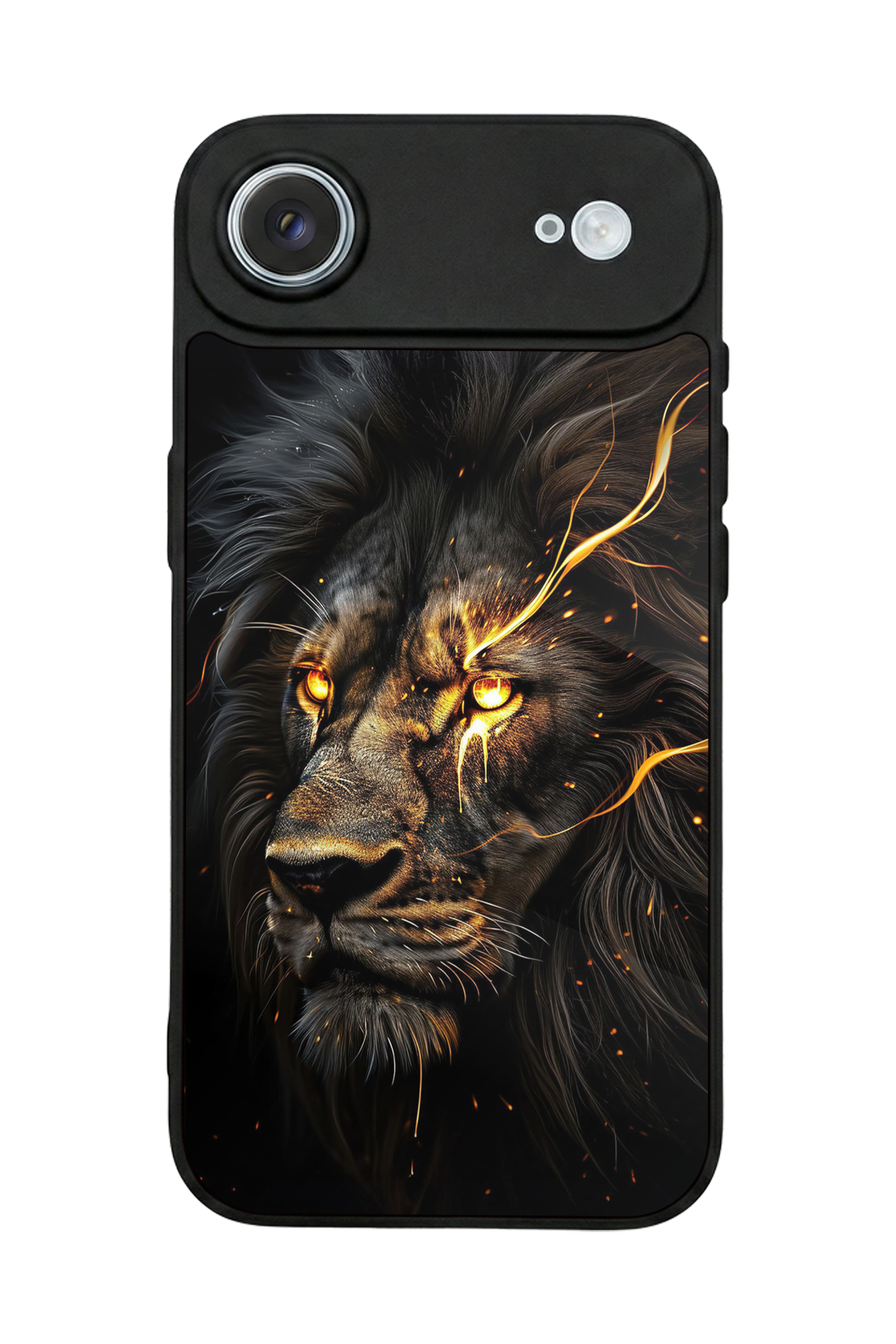 iPhone 17 Air Uyumlu Aslan Tasarımlı Glossy Premium Kılıf