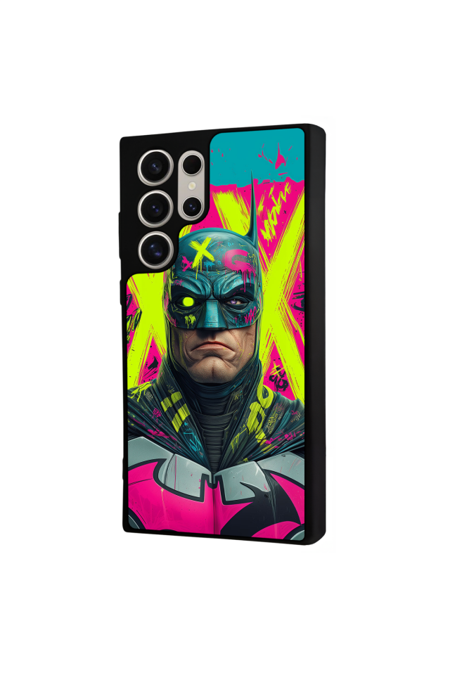 Samsung Galaxy S22 Ultra Uyumlu Batman Tasarımlı Glossy Premium Kılıf