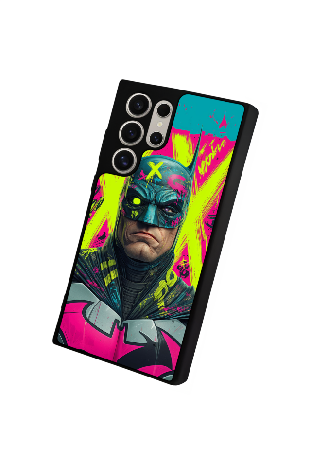 Samsung Galaxy S22 Ultra Uyumlu Batman Tasarımlı Glossy Premium Kılıf